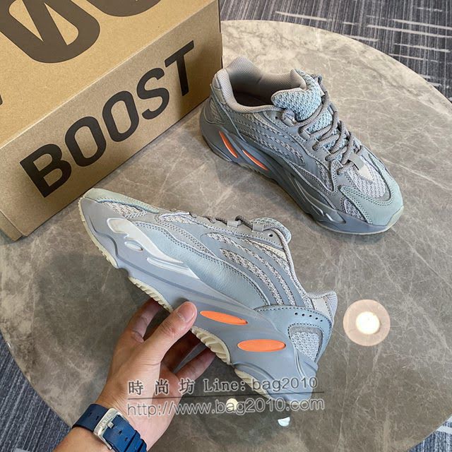 Adidas男女椰子鞋 阿迪達斯Static侃爺聯名限定椰子700 Adidas Yeezy Boost 700  xhn1542